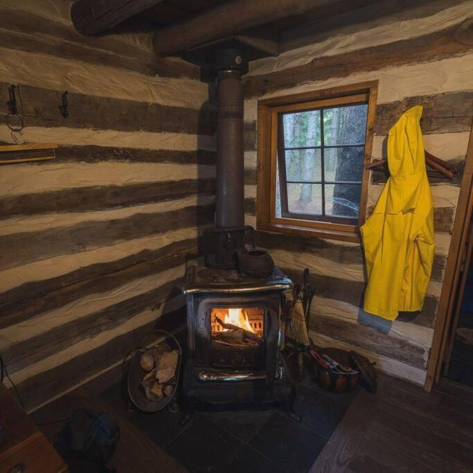 A Rustic Cabin In The Woods Orangeville Exteriér fotografie